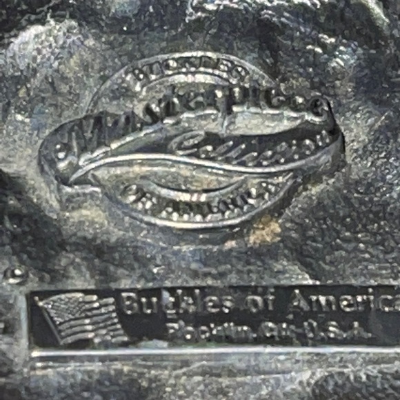 Postal Workers Move the Mail U.S. Mail Vintage Belt Buckle Made In The USA - Picture 7 of 7
